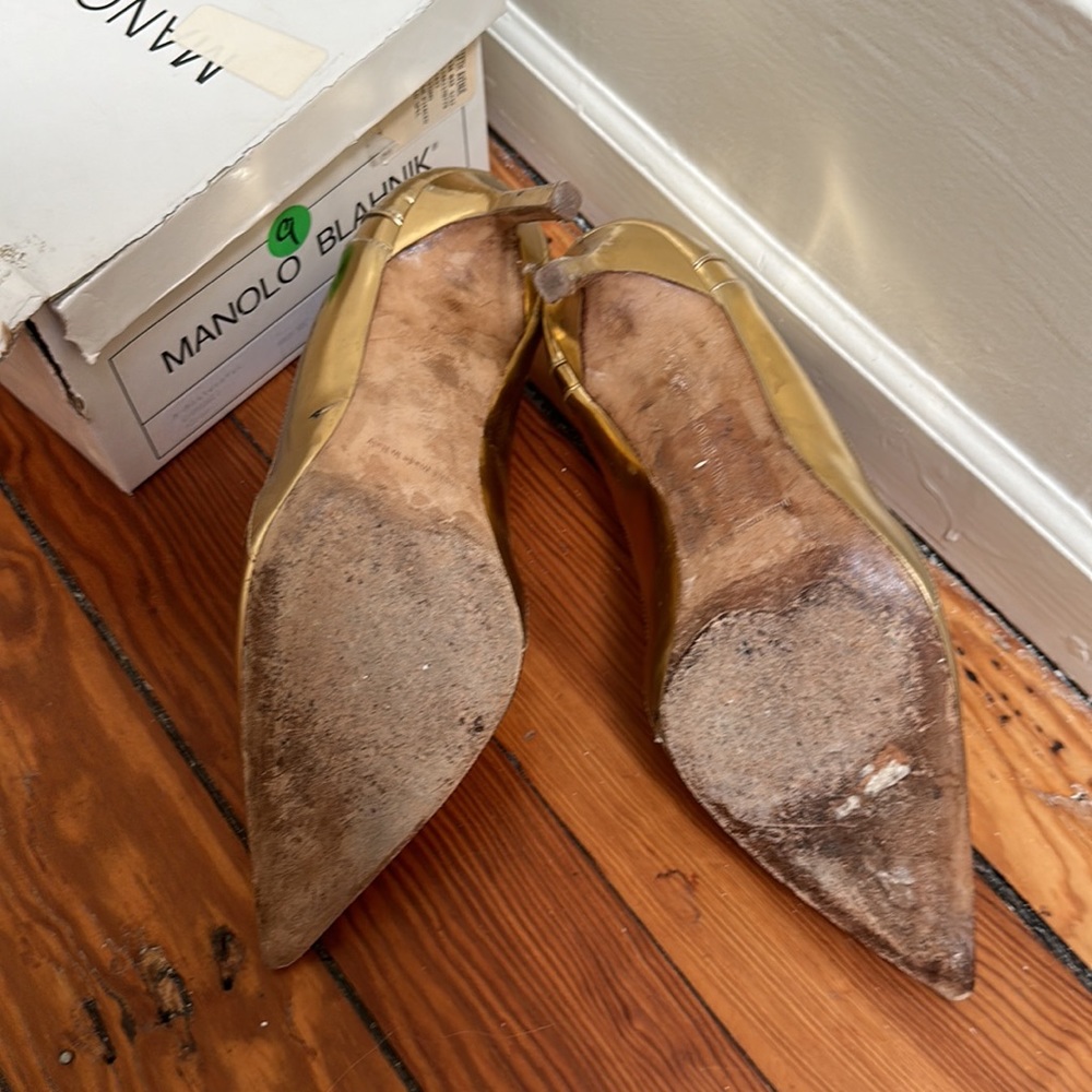 Manolo Blahnik Mistono 105M Stilletto - Picture 5 of 7